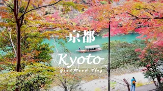 【Kyoto Vlog】ep1. Beautiful ArashiyamaㅣHozugawa Boat Ride is incredibleㅣExploring Gion-Shirakawa