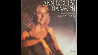 Ann-Louise Hanson - Make It Together (Eng Vers of Kärleken Lever) - Melodifestivalen 1982 - RARE