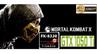 Mortal Kombat XL Benchmark AMD FX 8320 GTX 1050 TI 1080P