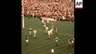 SYND 16-2-74 ENGLAND V IRELAND RUGBY HIGHLIGHTS