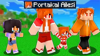 PORTAKAL'ın AİLESİ PORTAKAL'ı KAÇIRDI 😱 - Minecraft