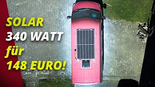 Wie als Anfänger eine günstige Solaranlage einbauen? CAMPER Ausbau