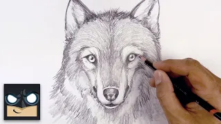 How To Draw A Wolf | Sketch Tutorial