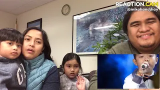 Family Reacts to DEVEN sings NEVER ENOUGH  GRAND FINAL   Indonesian Idol Junior 2018