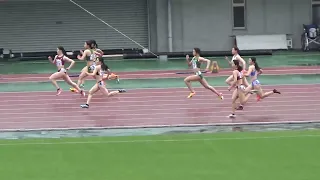 [関東インカレ]女子1部200m決勝