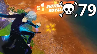 79 Elimination SHIGARAKI Solo Vs Squads Zero Build Gameplay WINS (NEW Fortnite Chapter 5 Season2)