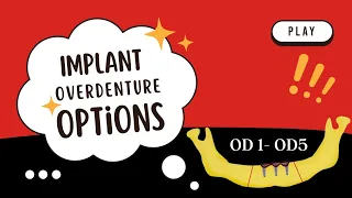 Implant Overdenture Treatment Options | IMPLANTOLOGY