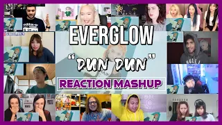 EVERGLOW (에버글로우) - DUN DUN MV - Reaction Mashup