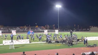 Elk Grove High School Blue and Gold Regiment Field Show - Franklin Band Competition 2022