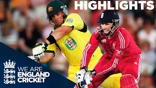 England & Australia In Huge Scoring T20 | 2013 - Highlights