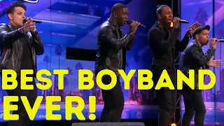 Best BOYBAND Auditions on AGT and X Factor "PITCH PERFECT" How?