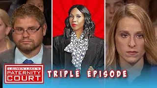 Triple Episode: Man Questions Paternity of His Girlfriends Children | Paternity Court
