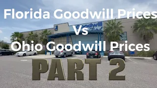 Florida Goodwill Prices verses Ohio Goodwill Part 2 Thrifting to Resell