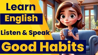 Learn English through story ( Good Habits ) Learn English Now - Fastest Ways To Learn English #learn