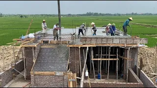 Traditional Techniques Of Step By Step Construction Of Reinforced Concrete Ceilings For Houses