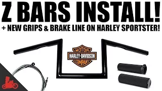 HOW TO: Install Z Bars on Harley-Davidson Sportster