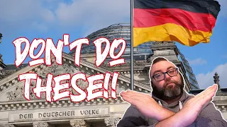 5 Things You Should NEVER Do In Germany 🇩🇪  | Expat In Germany