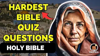 15 BIBLE QUESTIONS TO TEST YOUR BIBLE KNOWLEDGE - Bible Quiz