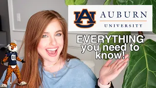 AUBURN UNIVERSITY Q&A | Scholarships, Housing, Dining, Working, etc!