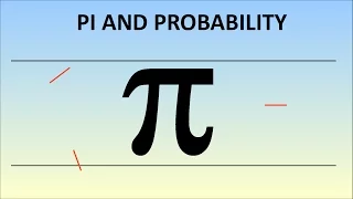 Surprising π from probability! Buffon's needle problem