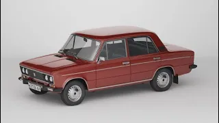 ВАЗ-2106 «ЖИГУЛИ» АВТОЛЕГЕНДЫ СССР №266 DeAgostini 1/43