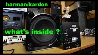 Subwoofer Harman Kardon HKTS 210 SUB 230 harman/kardon - what's inside?