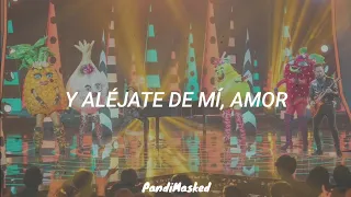 Huacal + Camila Performance "Aléjate De Mí" (Letra) | ¿Quién Es La Máscara?