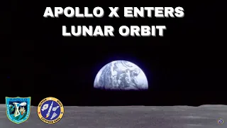 Manned Space History | Apollo 10 Go for LOI! | May 21 1969