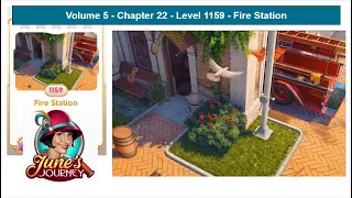 June's Journey - Volume 5 - Chapter 22 - Level 1159 - Fire Station (Complete Gameplay, in order)