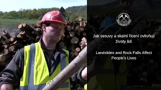 Jak sesuvy a skalní řícení ovlivňují životy lidí/ Landslides and Rock Falls Affect People's Lives