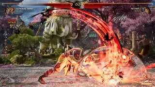 General shao and motaro fatal blow combo