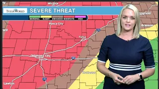 Severe storms expected Saturday night, Meteorologist Kirsten Lang has the forecast