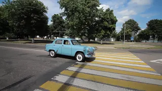 Москвич 407 в Несвиже.