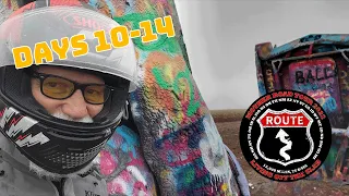 Motorcycle Travel on Route 66 | The Mother Road Tour | Days 10-14