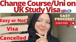 Changing Course and/or Campus on UK Study Visa | Is that easy to shift uni or course? Desified Ummey