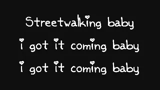 Michael Jackson - Streetwalker. (Lyrics).