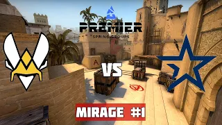 1/2 ФИНАЛ. ГРУППА Б. VITALITY vs COMPLEXITY. MAP-1 MIRAGE. BLAST PREMIER SPRING GROUPS 2021