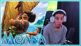 Moana MOVIE REACTION!! - FIRST TIME WATCHING - Part 2