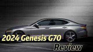 2024 Genesis G70: Review, Performance, Interior