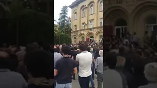 Митинг оппозиции в Сухуми 20 05 2019   4