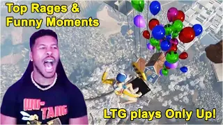 LTG Low Tier God plays Only Up! Top Rages & Funny Moments