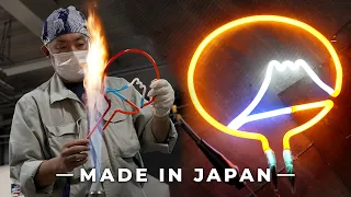 How Japanese Neon Signs are Made | MADE IN JAPAN