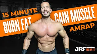 15 Minute Jump Rope & Dumbbell Workout to Lose Fat & Gain Muscle