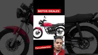 LAS MEJORES MOTOS PARA EMPEZAR DESDE CERO.