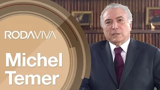 Roda Viva | Michel Temer | 14/11/2016