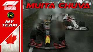 MUITA CHUVA E ULTRAPASSAGENS - F1 2021 GP CANADÁ 50% - MY TEAM #190
