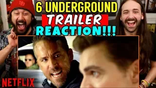 6 UNDERGROUND | TRAILER - REACTION!!!