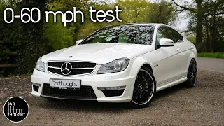 C63 AMG 0-60mph tested in all modes!