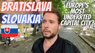 BRATISLAVA | SLOVAKIA | Europe's Most Underrated Capital City?