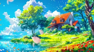 Spring's Whisper 🌸 Serene Lofi Melodies 🌸 Uplifting Morning Tunes to Embrace Nature's Charm